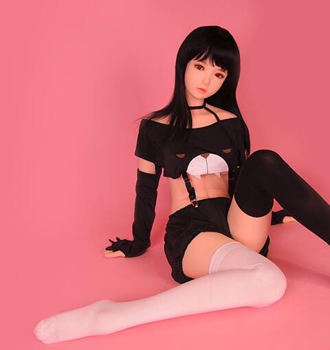 4.6ft Ultra Realistic Small Breast Sexy Girl TPE Men Sex Doll Lifelike Adult Male Love Toy Masturbation